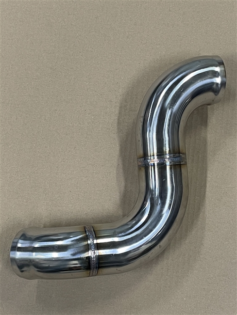 Crazy Carls Stainless Steel Intercooler Pipe for 3rd Gen Turbo on 2nd Gen - Single Turbo