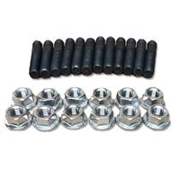 Crazy Carls Exhaust Manifold Studs and Nuts