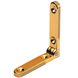 Solid Brass Side Rail Hinge