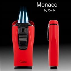 Monaco Lighter by Colibri - Triple Jet Flame