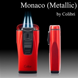 Monaco Lighter by Colibri - Metallic Finish