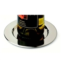 Pratique Stainless Steel Wine Bottle Coasters