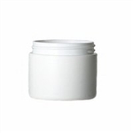 1/4oz. White Double Wall Jars 1,500 Case