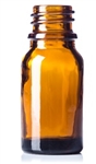10ml Glass Amber Boston Round Bottle 768case