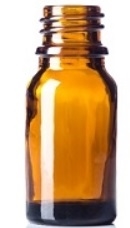 15ml Glass Amber Euro Round Bottle 468case