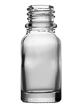 10ml Glass Clear Euro Round Bottles 768 case