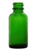 1oz. Green Glass Boston Round Bottles, 360 Case