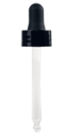 1oz. Medical  Round Tip Glass Droppers, 1,400 cs
