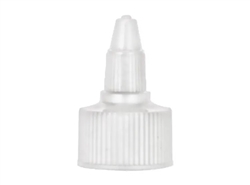 24-410 White Tw Open/Closed Dispensing Caps, 2,500cs