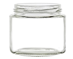 2oz. Clear Glass CR Jars, MOD pack.