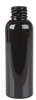 2 ounce black bullet shaped bottle