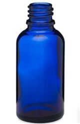 30ml Glass Cobalt Euro Bottles, 330 Case