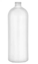 32oz White HPDE Bottles, 128 Case