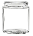 4oz. Clear Glass CR Jars, Bulk or MOD pack.