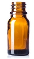 5ml Glass Amber Euro Round Bottle 510case