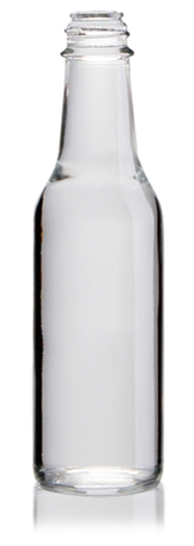 Clear Glass Woozy Bottles, 12 Oz - Case of 12