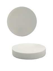 70-400 White Smooth Straight Caps w/Liner,   Case