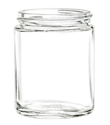 9oz. Clear Glass Jars, 12 pack