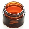 2oz. Amber Glass Jars, 53-400