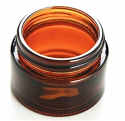 2oz. Amber Glass Jars, 53-400