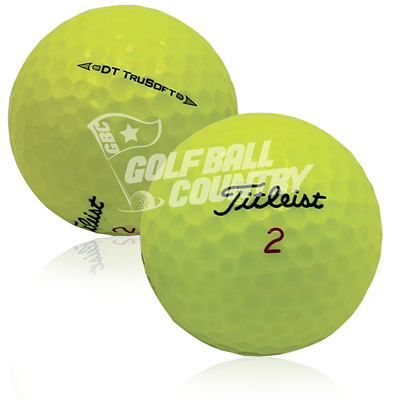 Titleist DT TruSoft Yellow