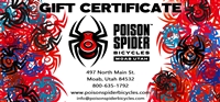 Poison Spider Gift Certificate