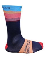 Sock Giro MERINO Seasonal red/blue