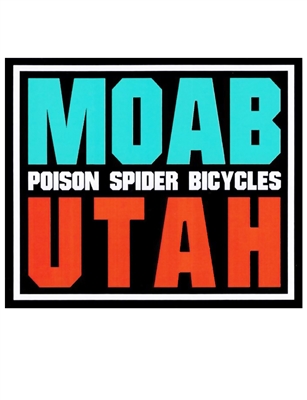 Sticker - Moab - Blue Sky Red Rocks