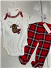 Weeplay infant boys 2pc flannel pant set.