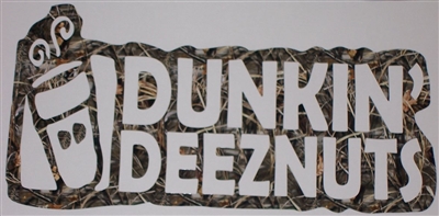 DUNKIN' DEEZNUTS 7" X 11" Available in 25 colors