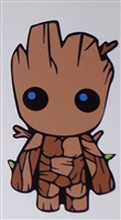 Baby Groot Graphic Window Decal Sticker