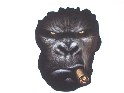 Angry Gorilla Graphic Window Decal Sticker