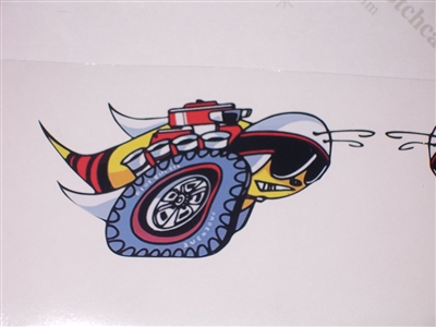 FULL COLOR PRINTED VINTAGE Scat Pack Rumble Bee Decals Made of High Quality 3M Graphic Vinyl Film