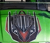 Green EZGO w/ Golf Cart OPTOMUS  HOOD & Side Graphics