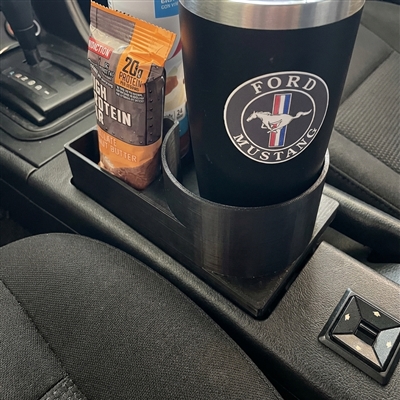 Cup Holder Style 2 Fits Fox Body Mustang Mercury Capri Fairmont Zepher with a center Console and ash Tray