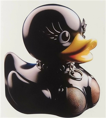 Gothic Izzy stripper Duck l Decal Sticker  Great for car truck or SUV Window or Helmet Phone Case Jeep Wrangler Gladiator