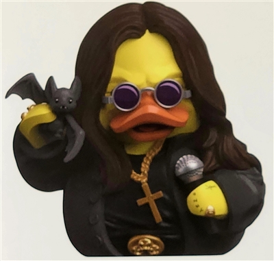 Gothic Ozzy Duck l Decal Sticker  Great for car truck or SUV Window or Helmet Phone Case Jeep Wrangler Gladiator