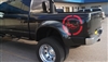 Black Ford Truck w/ Metal Militia Skull Circle Window 22X22
