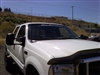 White Truck w/ Mudweiser Windshield Decal