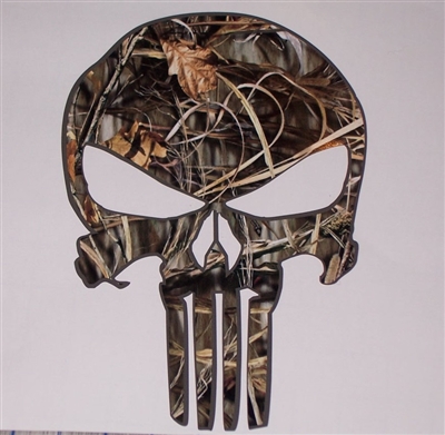 Punisher Skull Decals Camo Colors