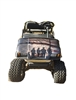 EZGO w/ FULL COLOR FULL WRAP American Flag WE THE  PEOPLE Graphics Set