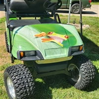 EZGO w/ FULL COLOR FULL WRAP Tree Frog Graphics Set
