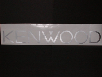 Kenwood Windshield Or tailgate decal