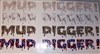 Mud Digger Real Tree M4 camo  Muddy girl Cracked Mud Rebel Flag Full color Graphic Window Decal