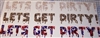 Lets Get Dirty Real Tree M4 camo  Muddy girl Cracked Mud Rebel Flag Full color Graphic Window Decal