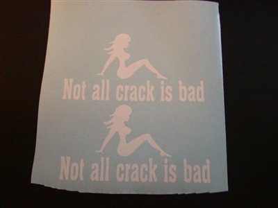 NOT ALL CRACK IS BAD! DECALS