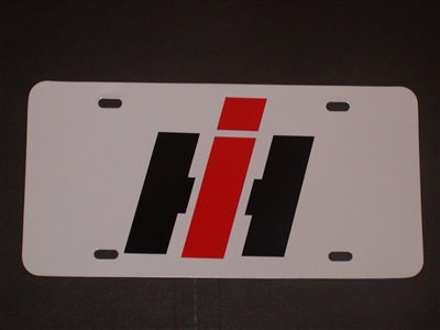 IH International Logo Vanity License Plate