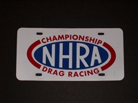 NHRA Drag Racing Vanity Plate