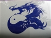 Dragon Yin Yang Hood Decal