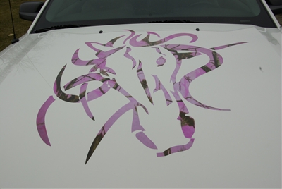 Tribal Mustang Pony Full Color Decal